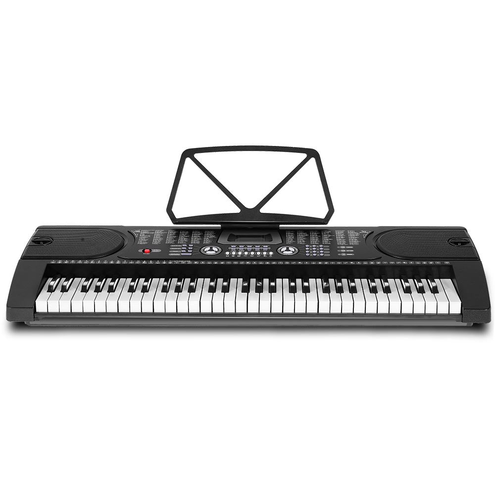 61 Key Electronic Piano Keyboard with Stand (Black)