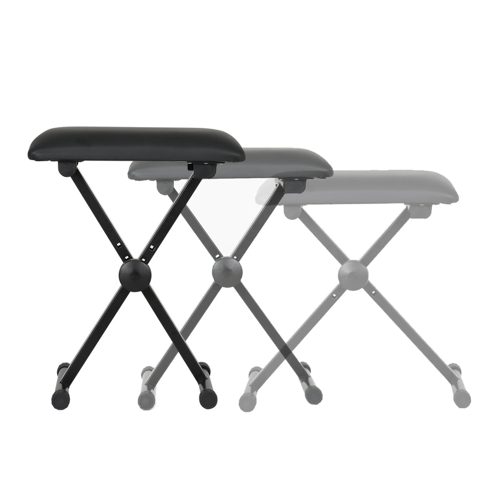 Adjustable Height Piano Stool (Black)