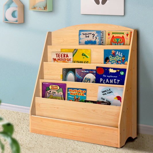 5-Tier Kids Bookshelf & Magazine Organiser