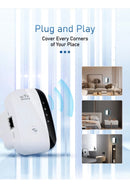 Wifi Extender Repeater Internet Signal Range Booster AP Router Wireless Ethernet
