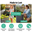 📦Garden Bed Kit Galvanised Steel Raised Garden Beds Kit Planter
