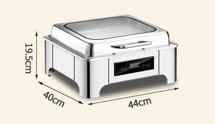 6L Commercial Electric Chafing Dish Food Warmer