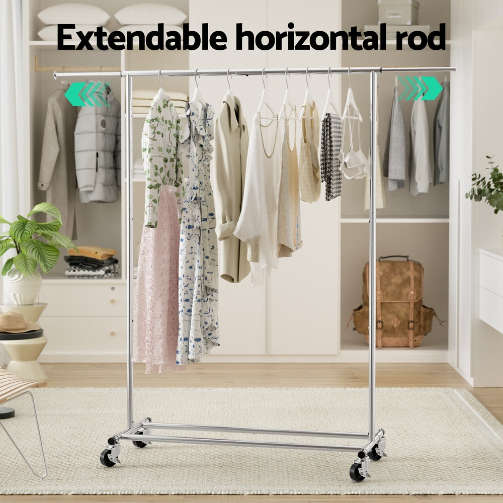 Adjustable Rail Clothes Rack Airer