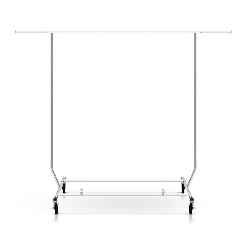Adjustable Clothes Rack Airer with Coat Stand