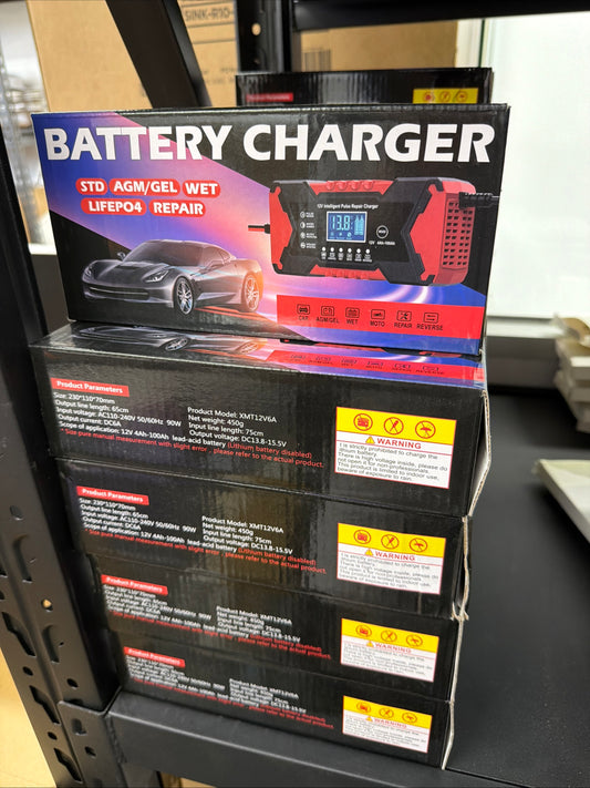 Battery charger 12v smart charger 6a