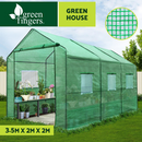 Greenfingers Greenhouse Garden Shed Green House 3.5X2X2M Walk in Storage