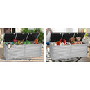 ✅ Outdoor Storage Box Container Lockable Indoor Toy Tools Shed Garden