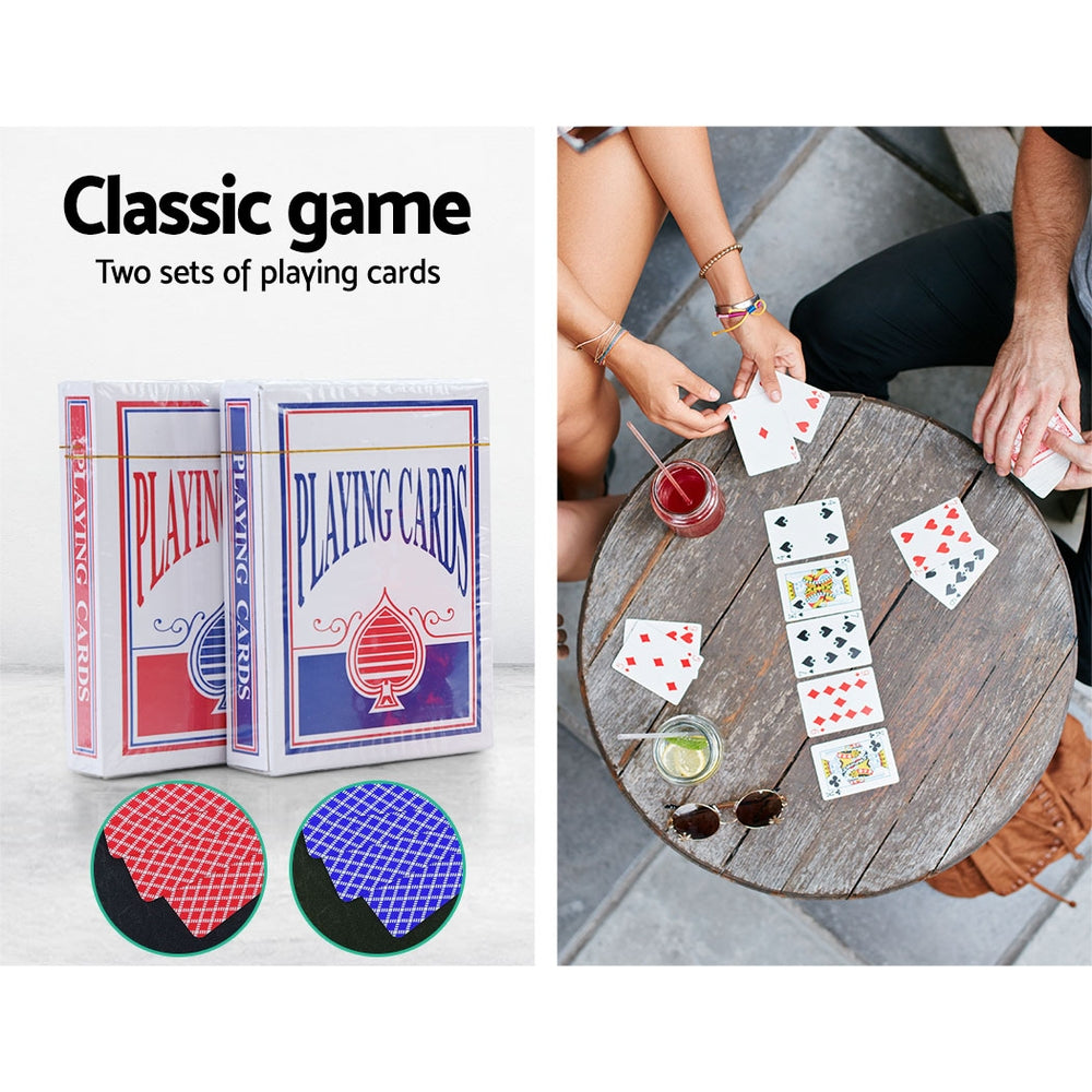300pc Poker Chip Set with Case, Texas Hold'em