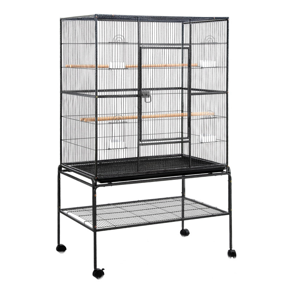 160cm Large Bird Cage Aviary on Wheeled Stand