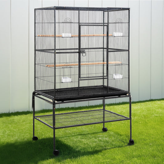 160cm Large Bird Cage Aviary on Wheeled Stand