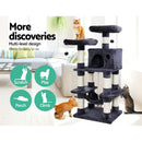Cat Tree 145cm Tower Scratching Post Scratcher Heavy Duty Extra Thick