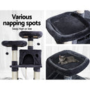 Cat Tree 145cm Tower Scratching Post Scratcher Heavy Duty Extra Thick