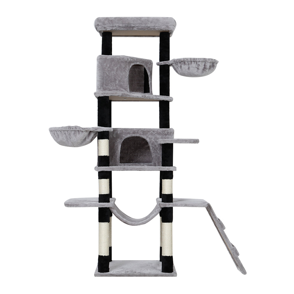 161cm Cat Tree Tower with Scratching Post & Condo House