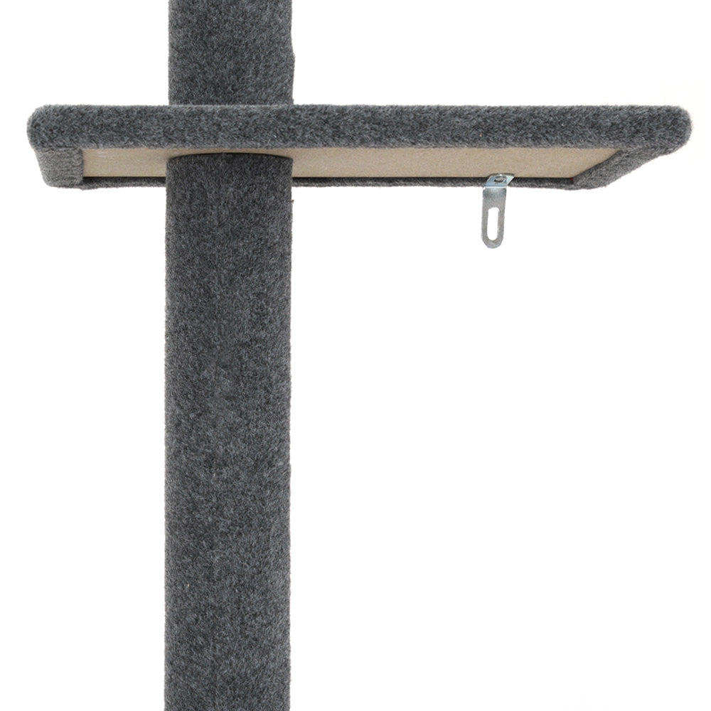 290cm Floor-to-Ceiling Cat Tree Tower with Scratching Post