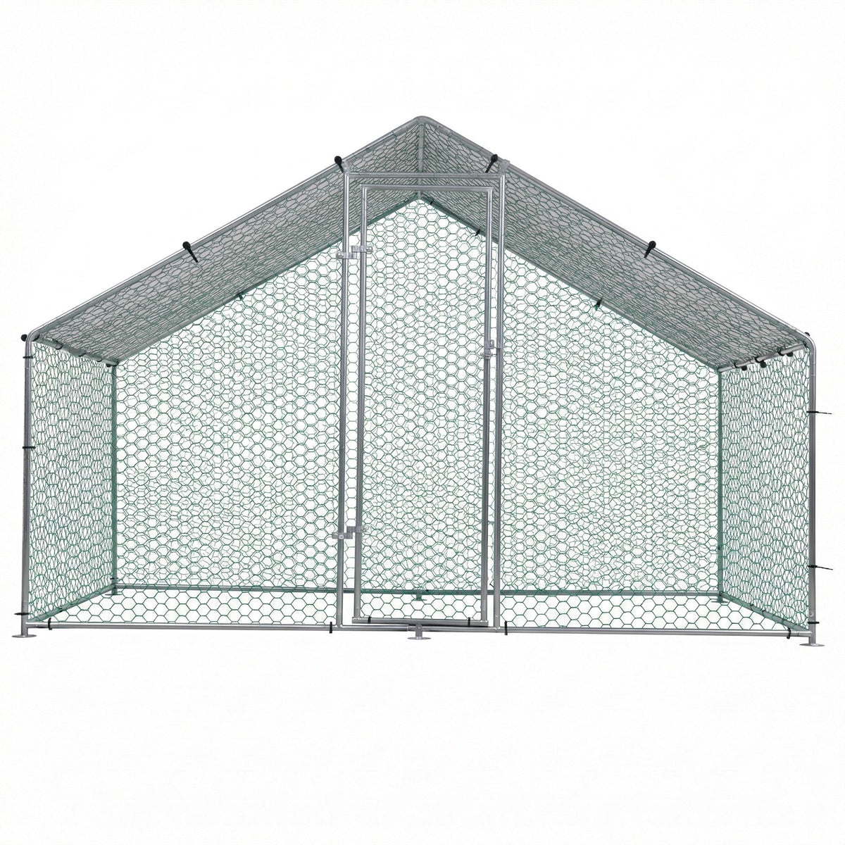 Walk-In Chicken Coop & Rabbit Hutch, 3 x 2 x 2m
