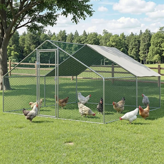 Chicken Coop with Weatherproof Roof (3m x 4m x 2m)