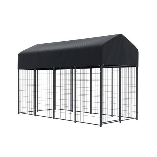 Extra Large Metal Dog Kennel & Outdoor Playpen