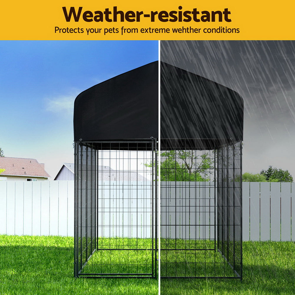 Extra Large Metal Dog Kennel & Outdoor Playpen