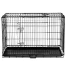 ✅XLarge Puppy Rabbit Cat Foldable Metal Kennel Portable