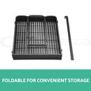 ✅Dog Playpen Enclosure Cage 8 Panel Puppy Fence Play Pen Foldable Metal