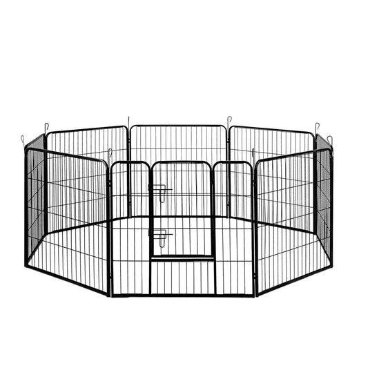32" 8 Panel Dog Playpen Exercise Enclosure