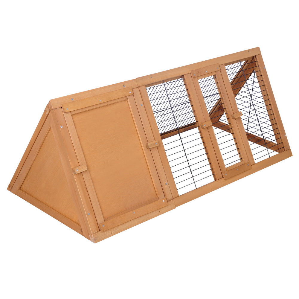 Wooden Chicken Coop & Rabbit Hutch, 119 x 51 x 44cm