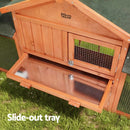 Chicken Coop Rabbit Hutch Large Chicken Coop Run Wooden Outdoor Cage House