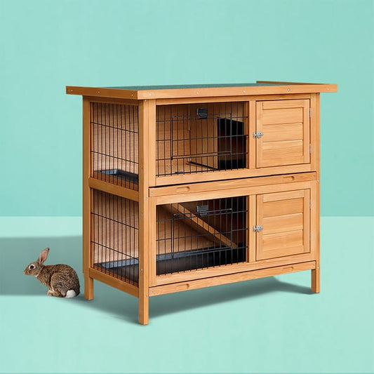 Rabbit Hutch Chicken Coop Chicken Coop Large Wooden House Run Cage