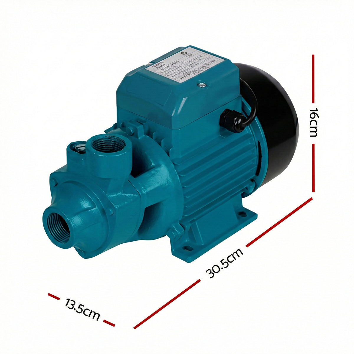 Peripheral Water Pump 750W 1HP QB80 Garden Irrigation Car Wash - Brand New