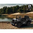 Black  Car Jeep Kids Electric Military Toy Cars Off Road Vehicle 12V