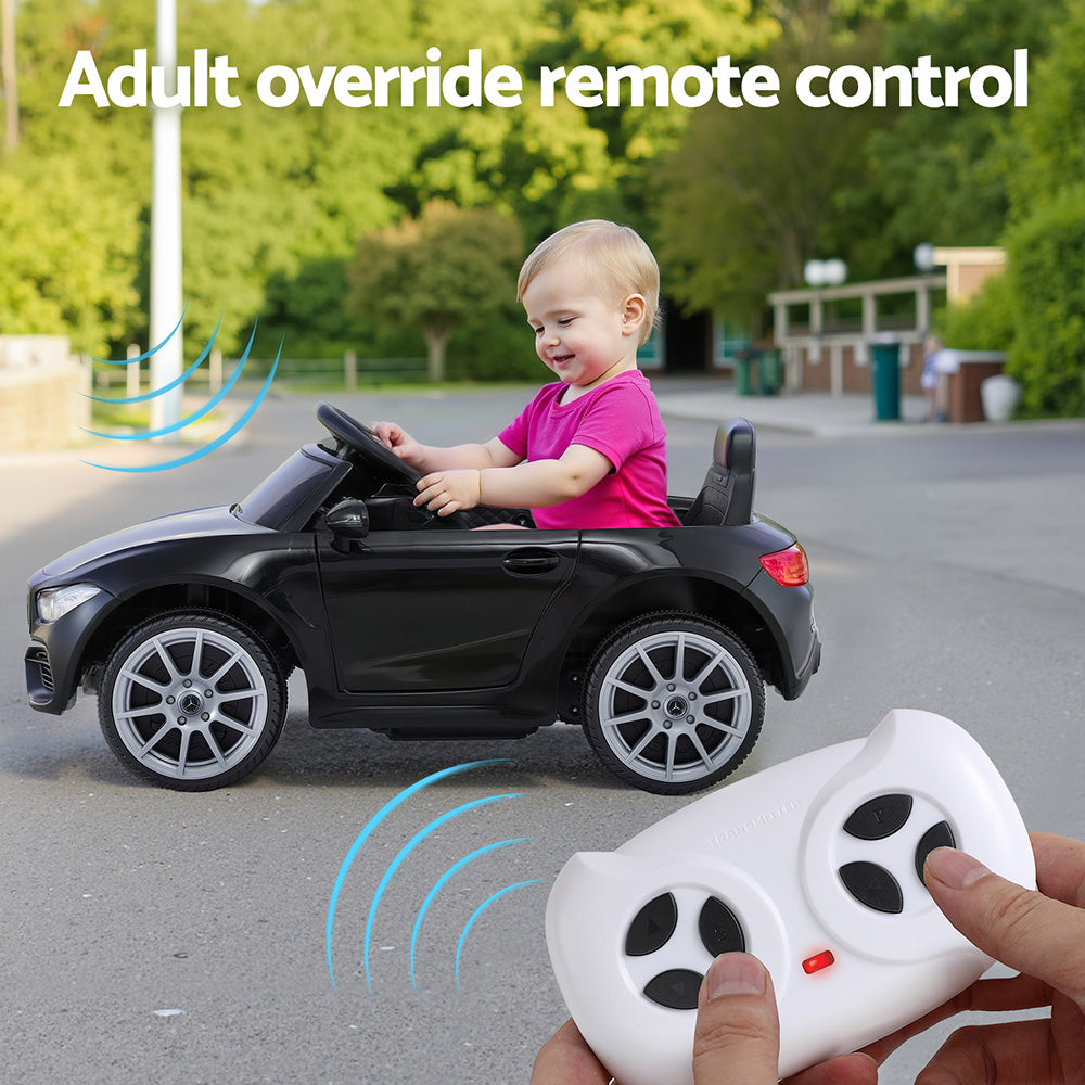Licensed Kids Electric Ride-On Car (Black)