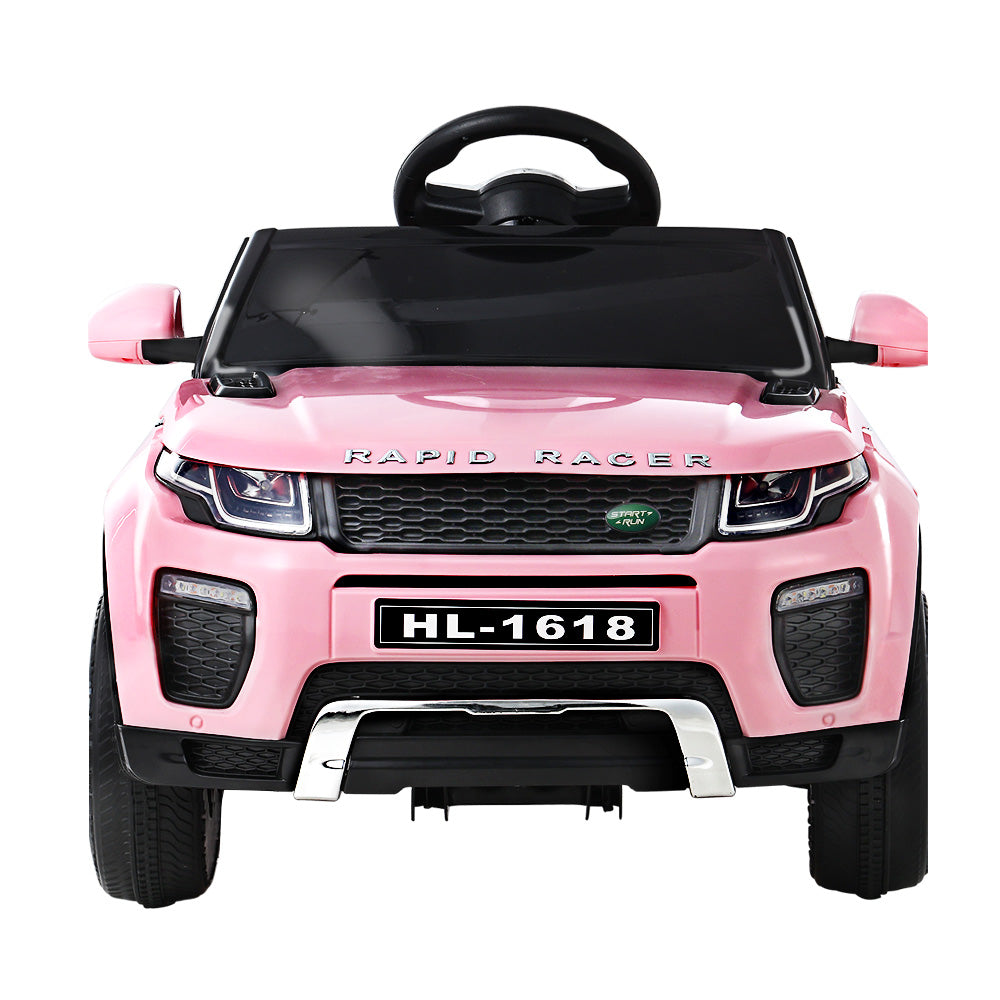 Range Rover-Inspired Kids Electric Ride-On Car (Pink)