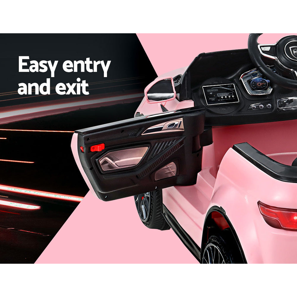 Range Rover-Inspired Kids Electric Ride-On Car (Pink)