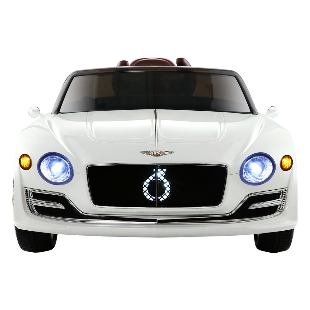 Bentley EXP12 Licensed Kids Electric Ride-On Car (White)