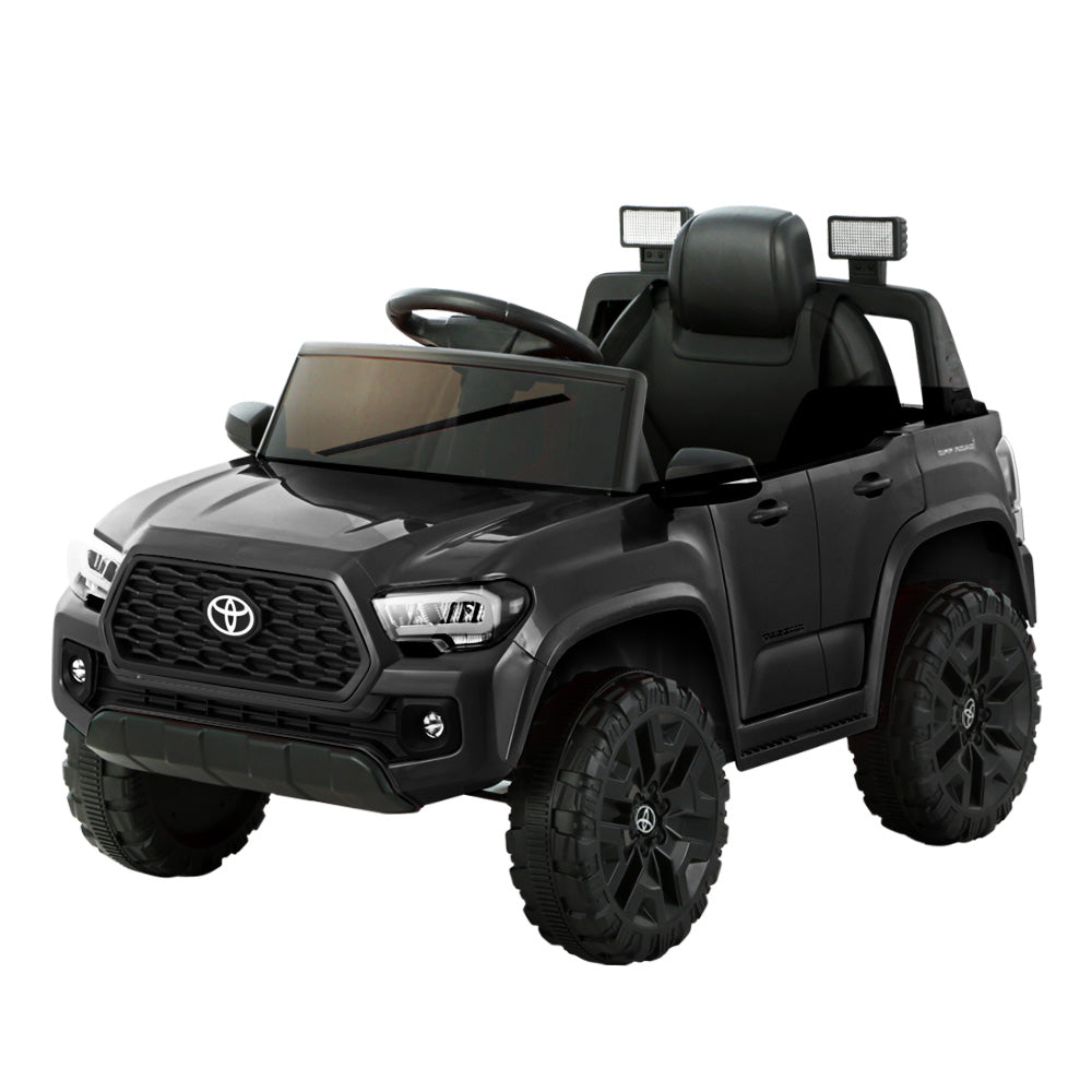 Toyota Tacoma Licensed Kids Electric Ride-On Car (Black)