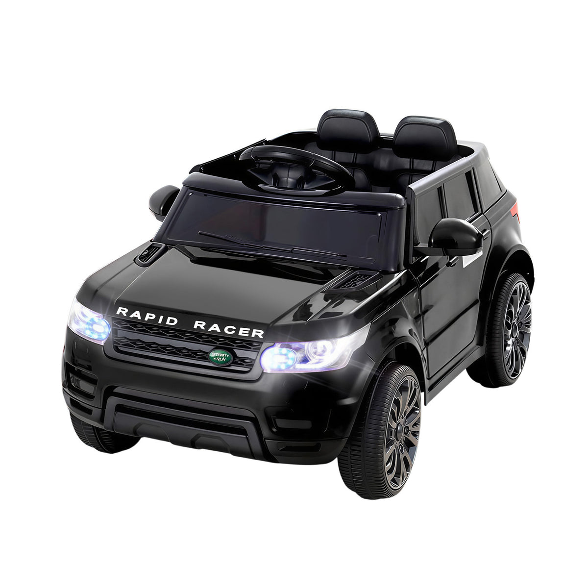SUV-Style Kids Electric Ride-On Car (Black)