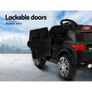 Black Kids Ride On Car Electric Cars Toys Remote Control Childrens 12V Motor