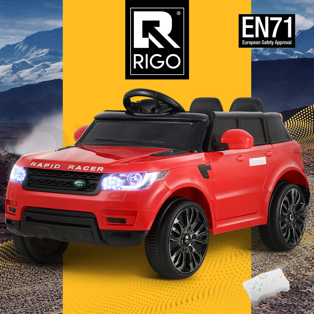 Red  Kids Ride On Car Electric Cars Toys Remote Control Childrens 12V Motor