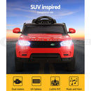 Red  Kids Ride On Car Electric Cars Toys Remote Control Childrens 12V Motor