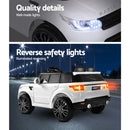 White  Kids Ride On Car Electric Cars Toys Remote Control Childrens 12V Motor