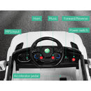 White  Kids Ride On Car Electric Cars Toys Remote Control Childrens 12V Motor