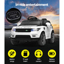White  Kids Ride On Car Electric Cars Toys Remote Control Childrens 12V Motor