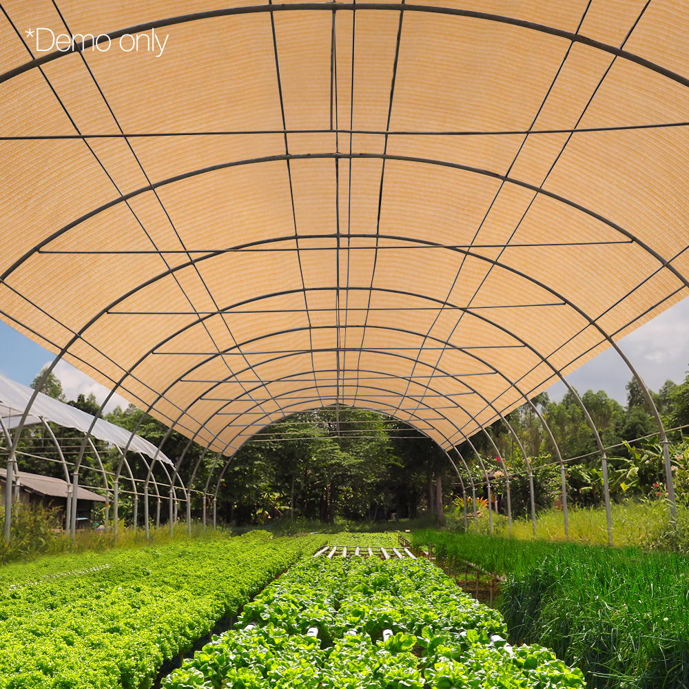 50% Shade Cloth Sail, 1.83 x 10m (Beige)