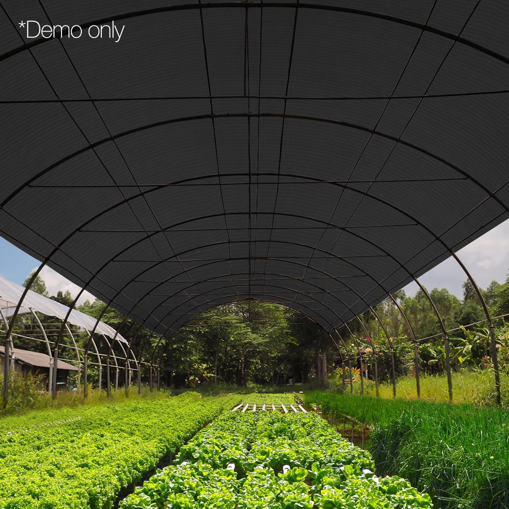 90% Shade Cloth Sail, 1.83 x 10m (Black)
