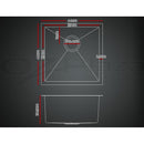 ✅ Kitchen Sink Basin Stainless Steel Under/Top Mount Single DoubleBowl