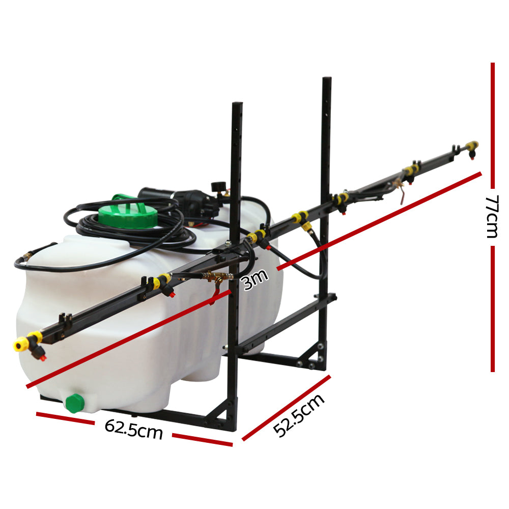 100L Weed Sprayer with 3m Boom