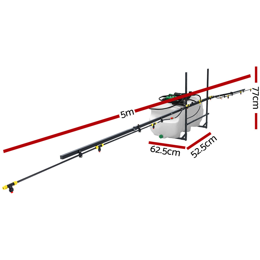 100L Weed Sprayer with 5m Boom