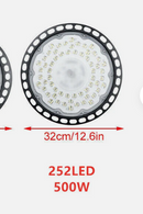 ✅High Low Bay LED Lights 500W UFO Industrial Workshop Warehouse Factory Lamp
