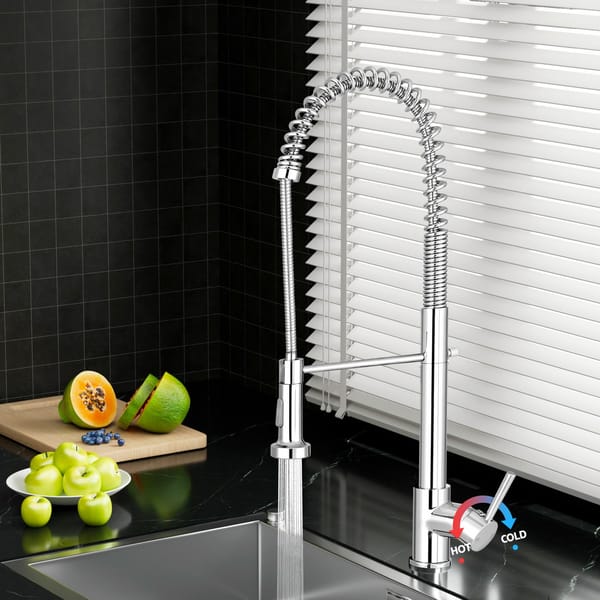 Cefito Kitchen Mixer Tap Sink Faucet Basin Laundry Silver