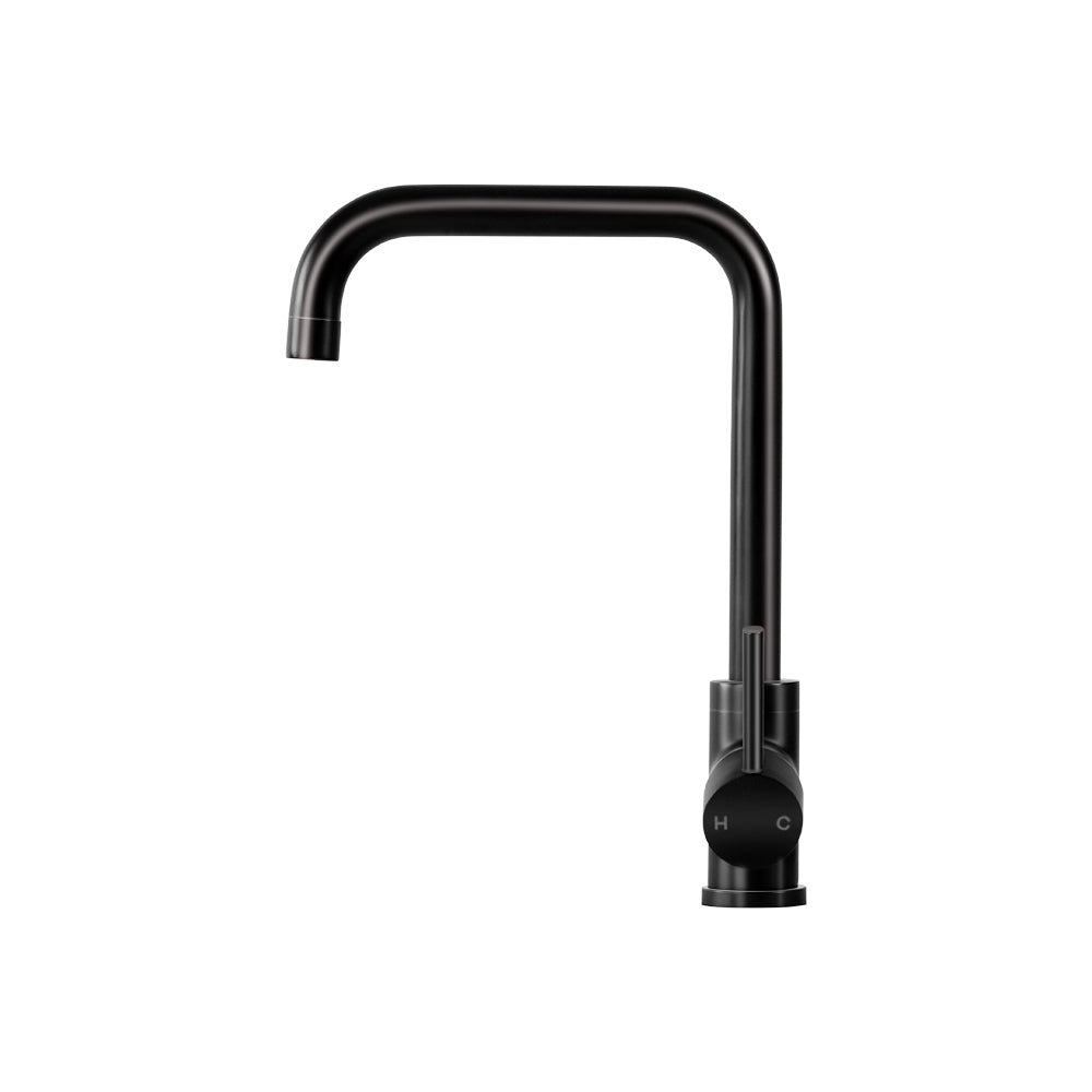 Rectangle Kitchen Mixer Tap (Black)